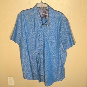 3XL Robert gram style short sleeve button up.